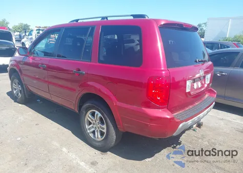 2003 Honda Pilot Ex из США, поврежденный, VIN 2HKYF18403H595440